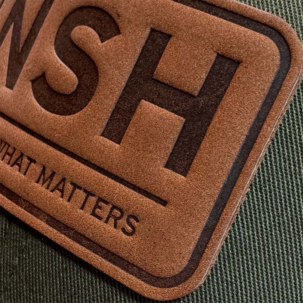 Nashville NSH Leather Patch Closeup